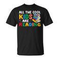All The-Cool Kids Are Reading Teacher Book Lover Librarian T-Shirt