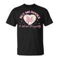 Coquette Reading Book Love Pink Bow Bookish Mom & Daughter T-Shirt