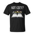 Cozy Cat Mystery Book Lover Reading Nerd Cute Bookish Reader Men Women Kids T-Shirt Cozy Cat Mystery Book Lover Reading Nerd Cute Bookish Reader Men Women Kids T-Shirt