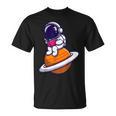 Cute Astronaut Read A Book T-Shirt