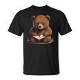 Cute Bear Is Reading a Book Reading Bear T-Shirt Cute Bear Is Reading a Book Reading Bear T-Shirt
