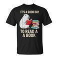 Cute Capybara It's a Good Day To Read a Book World Book Day T-Shirt Cute Capybara It's a Good Day To Read a Book World Book Day T-Shirt