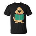 Cute Dog Reading A Human Training Book Dog T-Shirt
