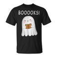 Cute Ghost Book Reading Halloween Teacher Booooks For Men Women Kids T-Shirt Cute Ghost Book Reading Halloween Teacher Booooks For Men Women Kids T-Shirt