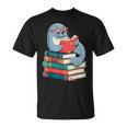 Cute Reading Seal On Books Book Lover T-Shirt