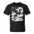 Dark Academia Fantasy Dragon Book Lover Bookish Goblincore T-Shirt