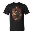 Dark Academia Witch Reading Book Gothic Library T-Shirt