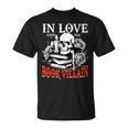 Dark Romance Booktok In Love With The Book Villain T-Shirt Dark Romance Booktok In Love With The Book Villain T-Shirt