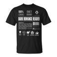 Dark Romance Reader Smut Label Bookish Smutty Book Merch T-Shirt