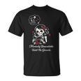 Dark Romance Skeleton Costume Woman Pajama Book Reading T-Shirt Dark Romance Skeleton Costume Woman Pajama Book Reading T-Shirt
