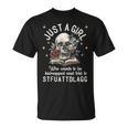 Dark Romance Smutt Book Merch STFUATTDLAGG Good Girl Trigger T-Shirt