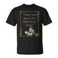 Disney Beauty And The Beast Group Shot What I Love Most Book T-Shirt Disney Beauty And The Beast Group Shot What I Love Most Book T-Shirt