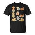 Dogs Reading Books Dog Lover T-Shirt