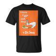 Dr Seuss Green Eggs And Ham Book Cover T-Shirt Dr Seuss Green Eggs And Ham Book Cover T-Shirt