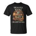 Dragons Books Crochet Hooks T-Shirt Dragons Books Crochet Hooks T-Shirt