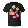 Dungeon Crawler Carl Colorful Sticker Collage LitRPG Book T-Shirt