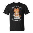 Easily Distracted By Cats And Books Shirts Book Lover T-Shirt