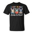 Every Bunny Loves To Read Cute Easter Book Lover Women Girls T-Shirt Every Bunny Loves To Read Cute Easter Book Lover Women Girls T-Shirt