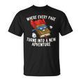Every Page a New Adventure Book Lover T-Shirt Every Page a New Adventure Book Lover T-Shirt