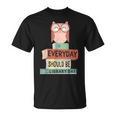 Everyday Should Be Library Day Cute Owl Reading Books Lover T-Shirt Everyday Should Be Library Day Cute Owl Reading Books Lover T-Shirt