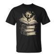 Fantasy Dragon & Books Magical Reader T-Shirt Fantasy Dragon & Books Magical Reader T-Shirt