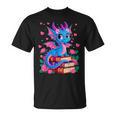 Fantasy Dragon Reading Books Bookworm T-Shirt Fantasy Dragon Reading Books Bookworm T-Shirt