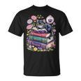 Fantasy Drama Tragedy Cute Cat Book Lover Readers Librarians T-Shirt Fantasy Drama Tragedy Cute Cat Book Lover Readers Librarians T-Shirt