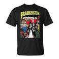 Frankenstein Halloween Horror Vintage Comic Book Retro T-Shirt Frankenstein Halloween Horror Vintage Comic Book Retro T-Shirt