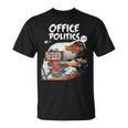 FUNNY WORKPLACE Retro Romance Comic Book Parody T-Shirt