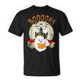 Ghost Book Reading Halloween Booooks Teacher T-Shirt Ghost Book Reading Halloween Booooks Teacher T-Shirt