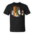 Ghosts Reading Books Teacher Halloween Librarian Boooks T-Shirt Ghosts Reading Books Teacher Halloween Librarian Boooks T-Shirt