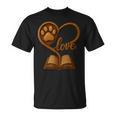 Girl Who Loves Dogs & Books Heart Dog Lover Reader Reeding T-Shirt Girl Who Loves Dogs & Books Heart Dog Lover Reader Reeding T-Shirt