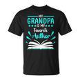 My Grandpa Is My Favorite Author Write Book T-Shirt My Grandpa Is My Favorite Author Write Book T-Shirt