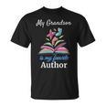 My Grandson Is My Favorite Author For Book Lovers T-Shirt
