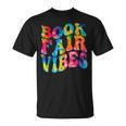 Groovy 70s Book Fair Vibe Tie Dye Reading School Librarian T-Shirt Groovy 70s Book Fair Vibe Tie Dye Reading School Librarian T-Shirt