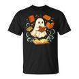 Halloween Cute Ghost Shirt Reading Books Ghost T-Shirt Halloween Cute Ghost Shirt Reading Books Ghost T-Shirt
