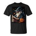 Halloween Girls Boys Wizard Book Pumpkin Kids Halloween T-Shirt