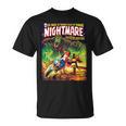 Halloween Monster Scary Vintage Horror Comic Book T-Shirt