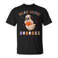 Halloween Read More Books Cute Boo Read a Book T-Shirt Halloween Read More Books Cute Boo Read a Book T-Shirt