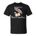 Happiness Is Books And Rainy Days T-Shirt Happiness Is Books And Rainy Days T-Shirt