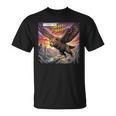 Hawk Bear Hybrid Comic Book Style T-Shirt