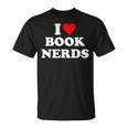 I Heart Book Nerds Book Readers Cute T-Shirt I Heart Book Nerds Book Readers Cute T-Shirt