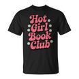 Hot Girl Book Club Retro Daisies T-Shirt Hot Girl Book Club Retro Daisies T-Shirt