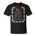Hot Girls Read Books T-Shirt