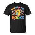 HUGvyn Preppy 100 Days In The Books Teacher Reading Coffee T-Shirt