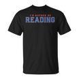 I'd Rather Be Reading Retro Bookish Book Lover T-Shirt