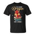 I'm A Book Dragon Not A Worm Reading Library Reader Bookworm T-Shirt I'm A Book Dragon Not A Worm Reading Library Reader Bookworm T-Shirt