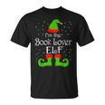 I'm The Book Lover Elf Christmas Books Reading Lover T-Shirt