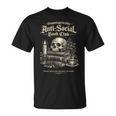 Introvert Book Club Classic Readers Social Gathering Costume T-Shirt