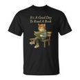 It’s A Good Day To Read A Book – Reading Cat T-Shirt